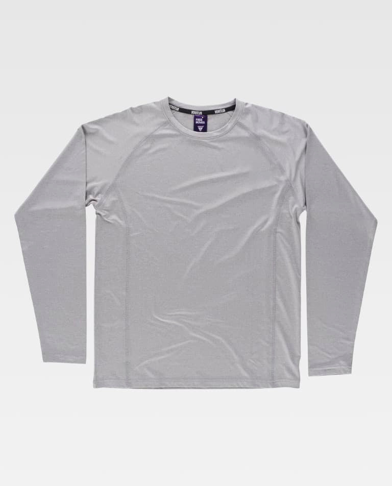 Camiseta Workteam B0068 Gris Claro