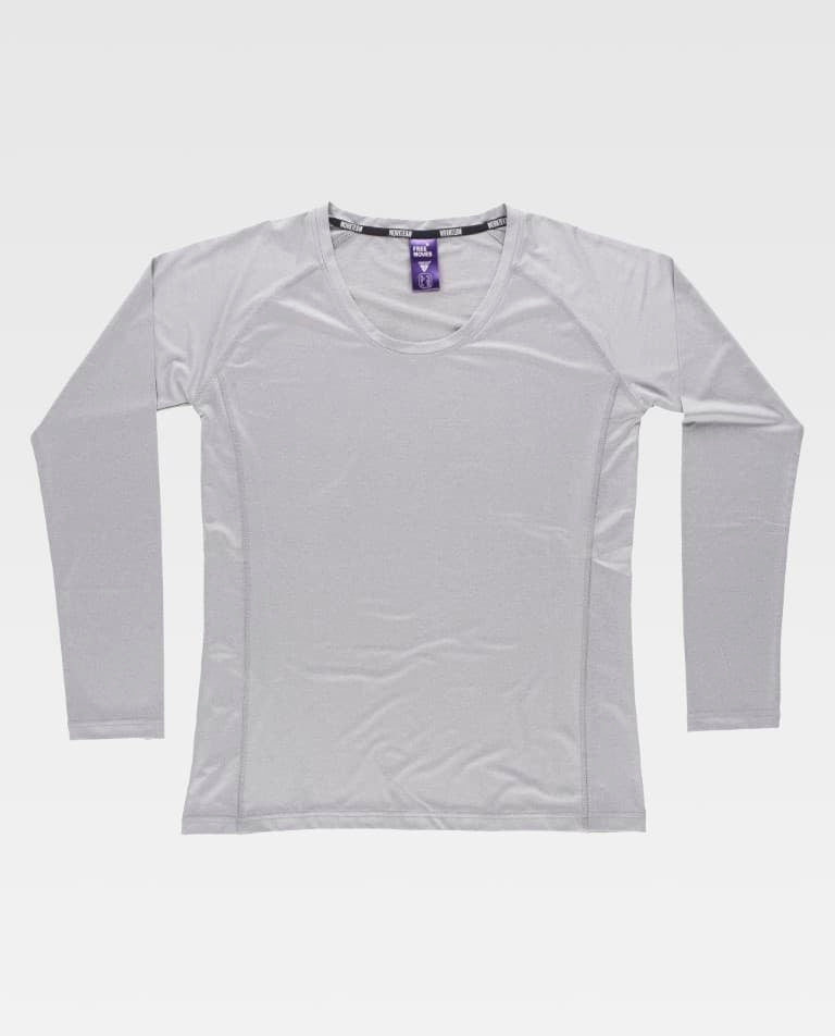 Camiseta Workteam B0069 Gris Claro
