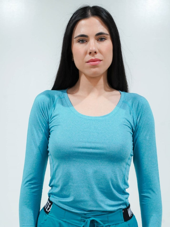Camiseta Workteam B0069 Turquesa