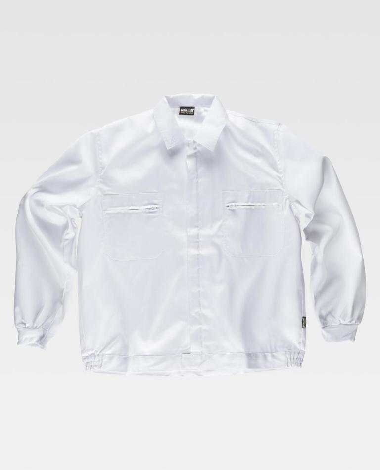 Cazadora Workteam B1102 Blanco