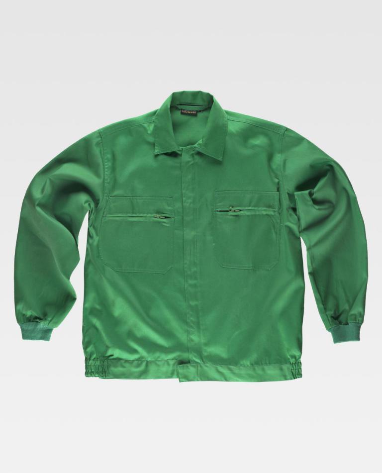 Cazadora Workteam B1102 Verde Pistacho