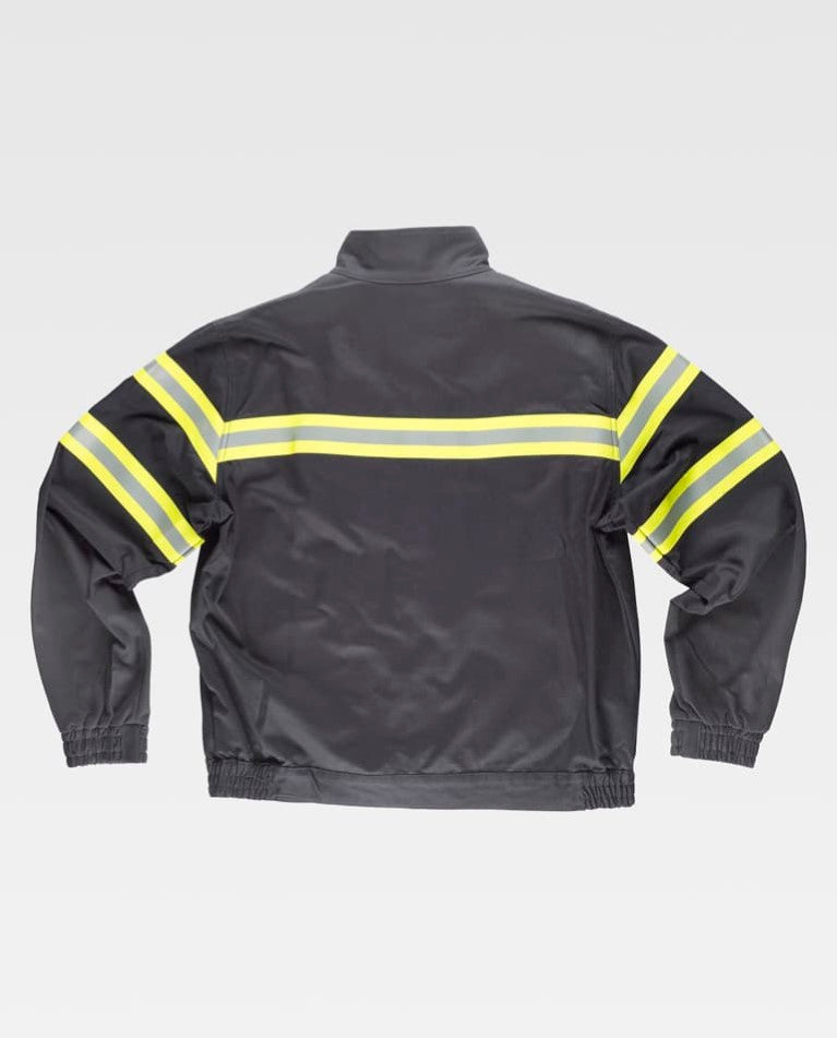 Cazadora Workteam B1198 Gris Oscuro