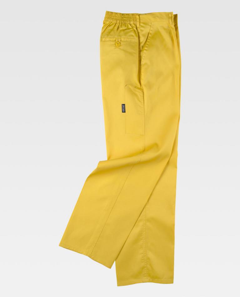 Pantalón Workteam B1402 Amarillo