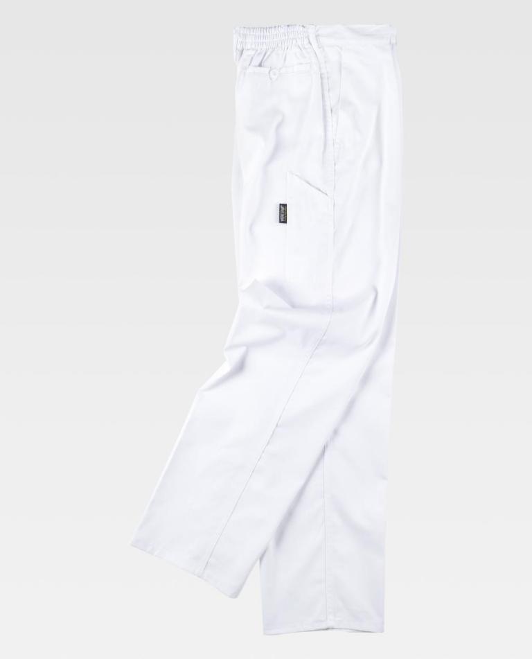 Pantalón Workteam B1402 Blanco