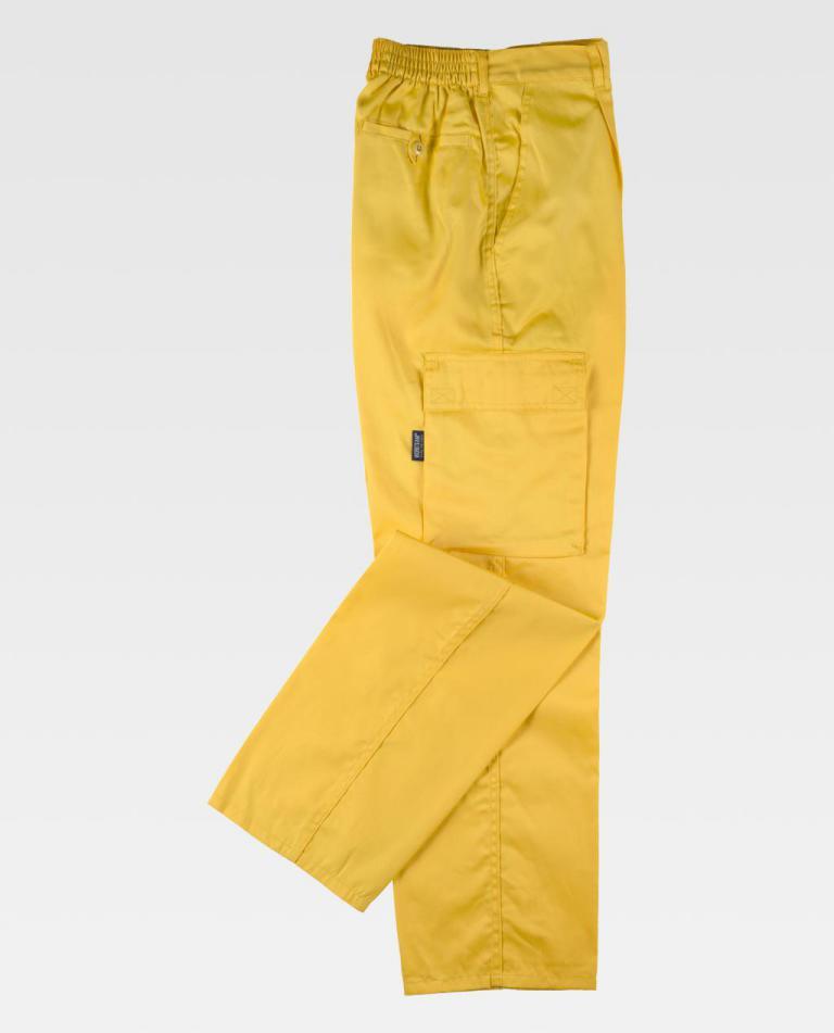 Pantalón Workteam B1403 Amarillo