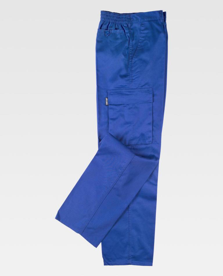 Pantalón Workteam B1403 Azulina