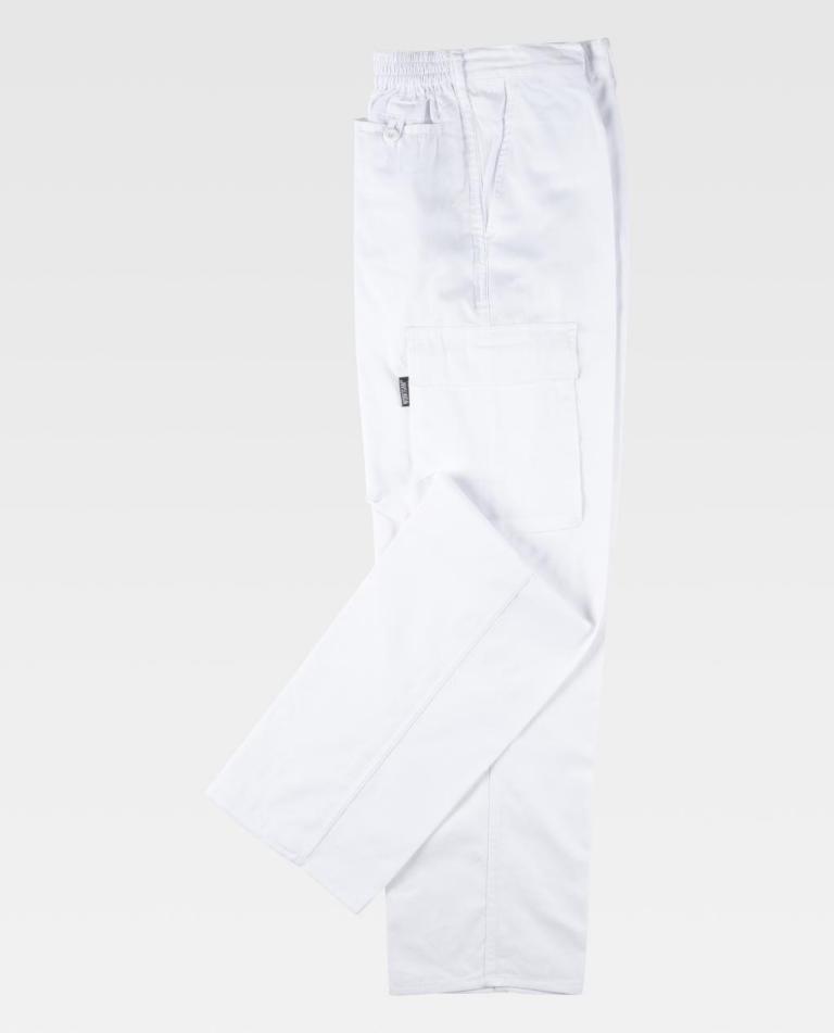 Pantalón Workteam B1403 Blanco