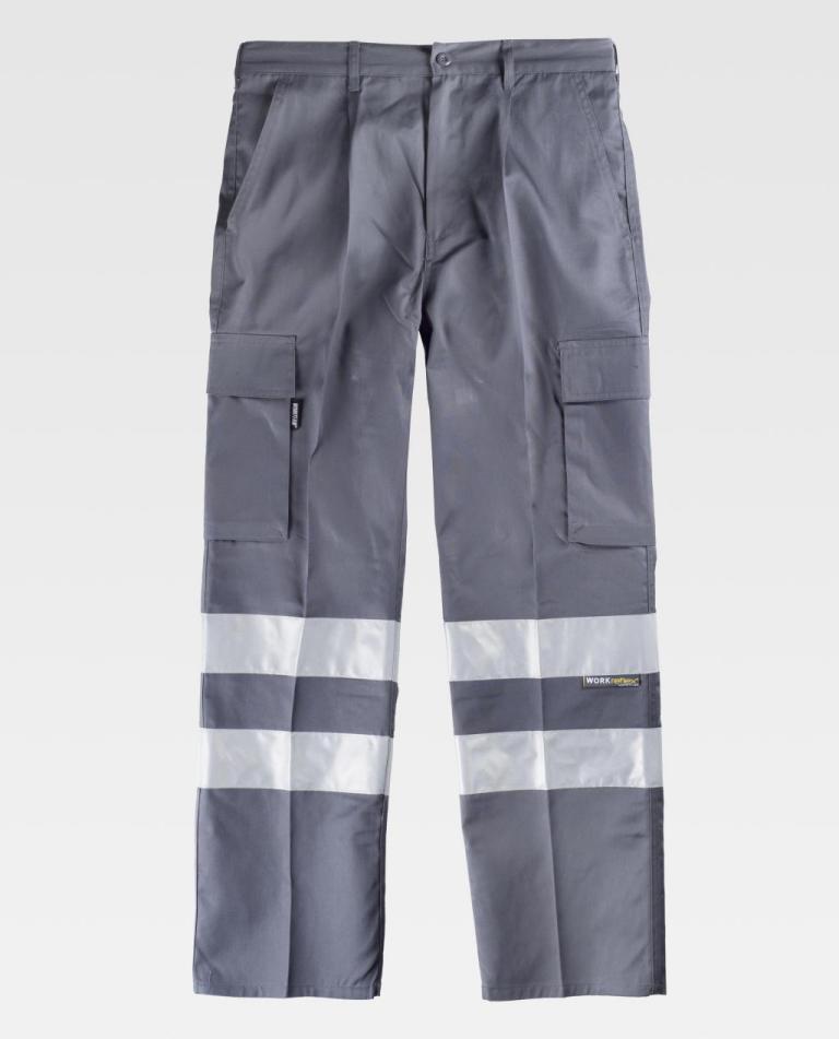Pantalón Workteam B1407 Gris