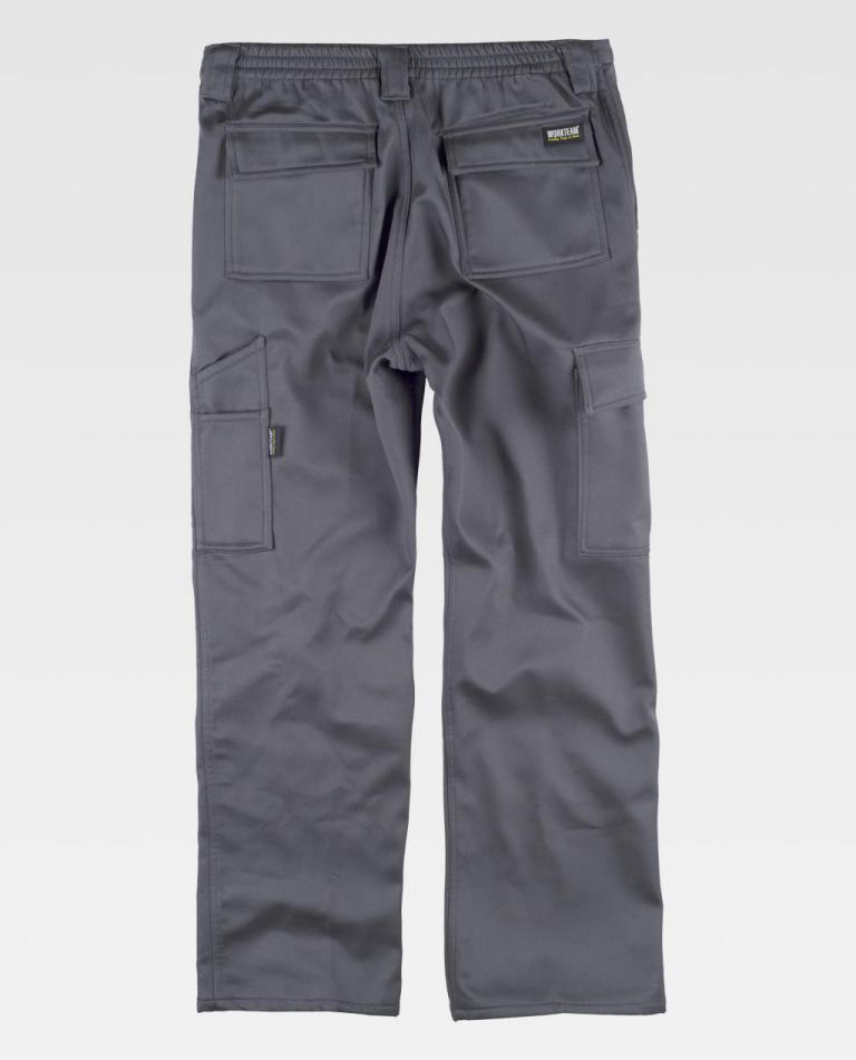 Pantalón Workteam B1408 Gris