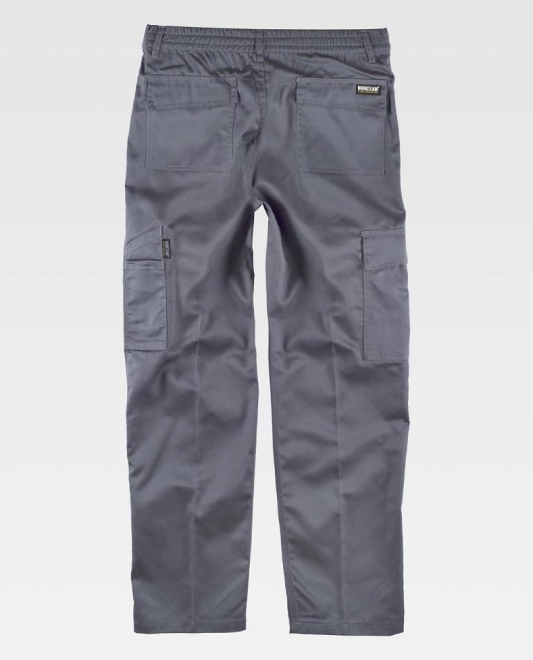 Pantalón Workteam B1409 Gris