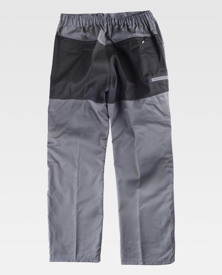 Pantalón Workteam B1411 Gris / Negro