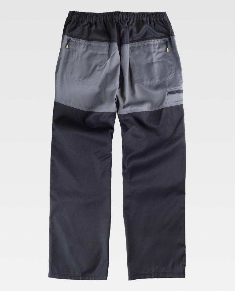 Pantalón Workteam B1411 Negro / Gris