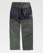 Pantalón Workteam B1411 Verde Kaki / Negro
