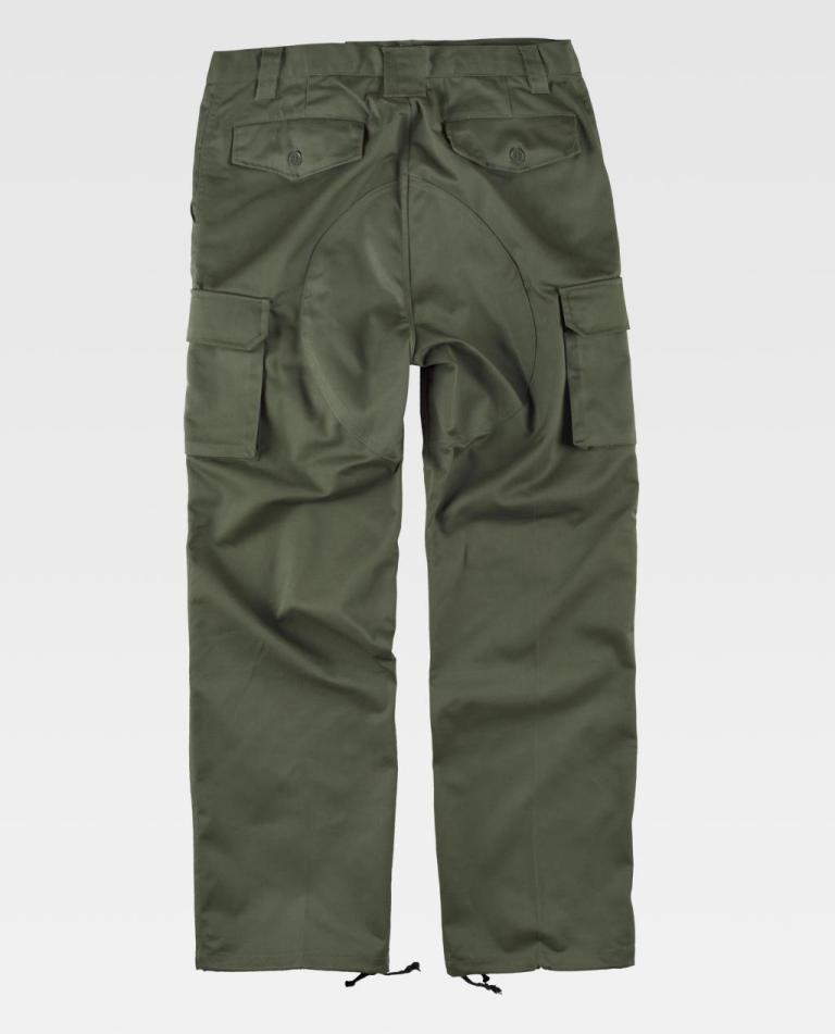 Pantalón Workteam B1416 Verde Kaki