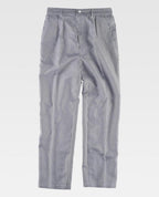 Pantalón Workteam B1426 Blanco / Negro