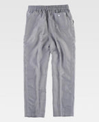Pantalón Workteam B1426 Blanco / Negro