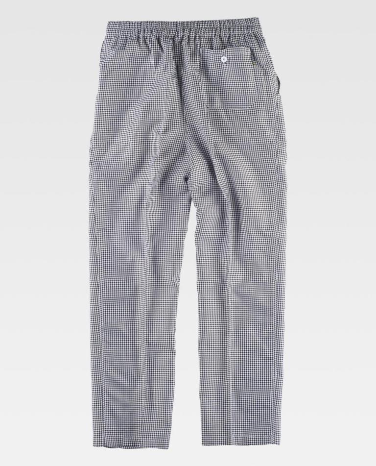 Pantalón Workteam B1426 Blanco / Negro