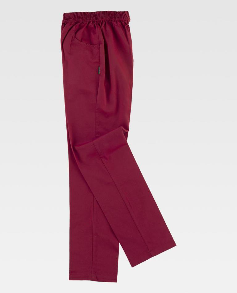 Pantalón Workteam B1427 Granate