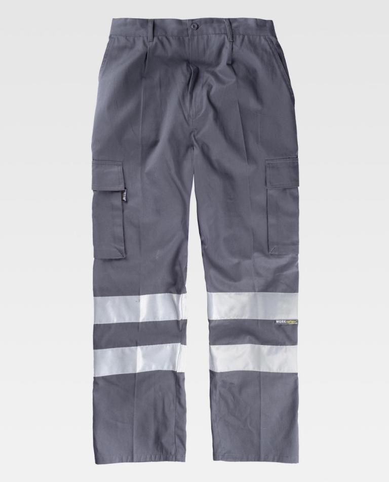 Pantalón Workteam B1447 Gris