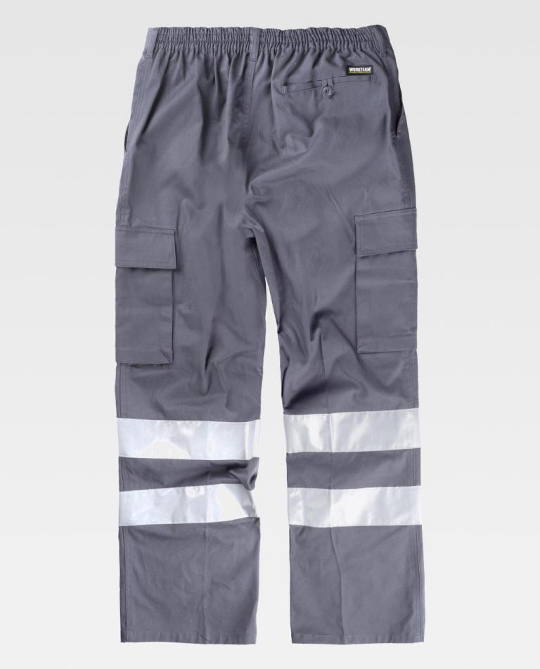 Pantalón Workteam B1447 Gris