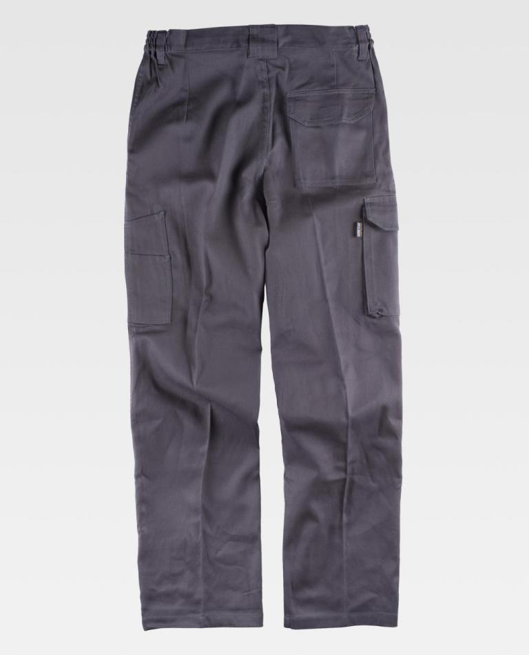 Pantalón Workteam B1455 Gris