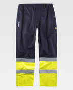 Pantalón Workteam B1491 Marino / Amarillo AV