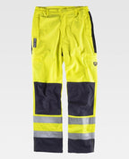 Pantalón Workteam B1492 Amarillo AV / Marino