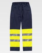 Pantalón Workteam B1495 Marino / Amarillo AV
