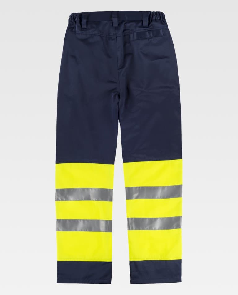Pantalón Workteam B1495 Marino / Amarillo AV