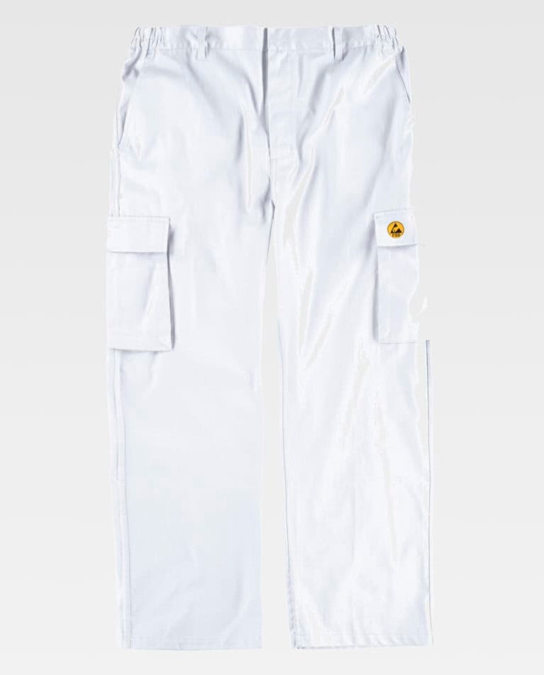 Pantalón Workteam B1900 Blanco