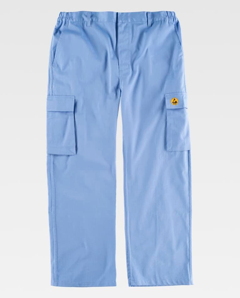 Pantalón Workteam B1900 Celeste