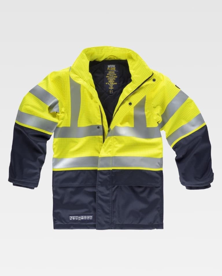Parka Workteam B3795 Amarillo AV / Marino