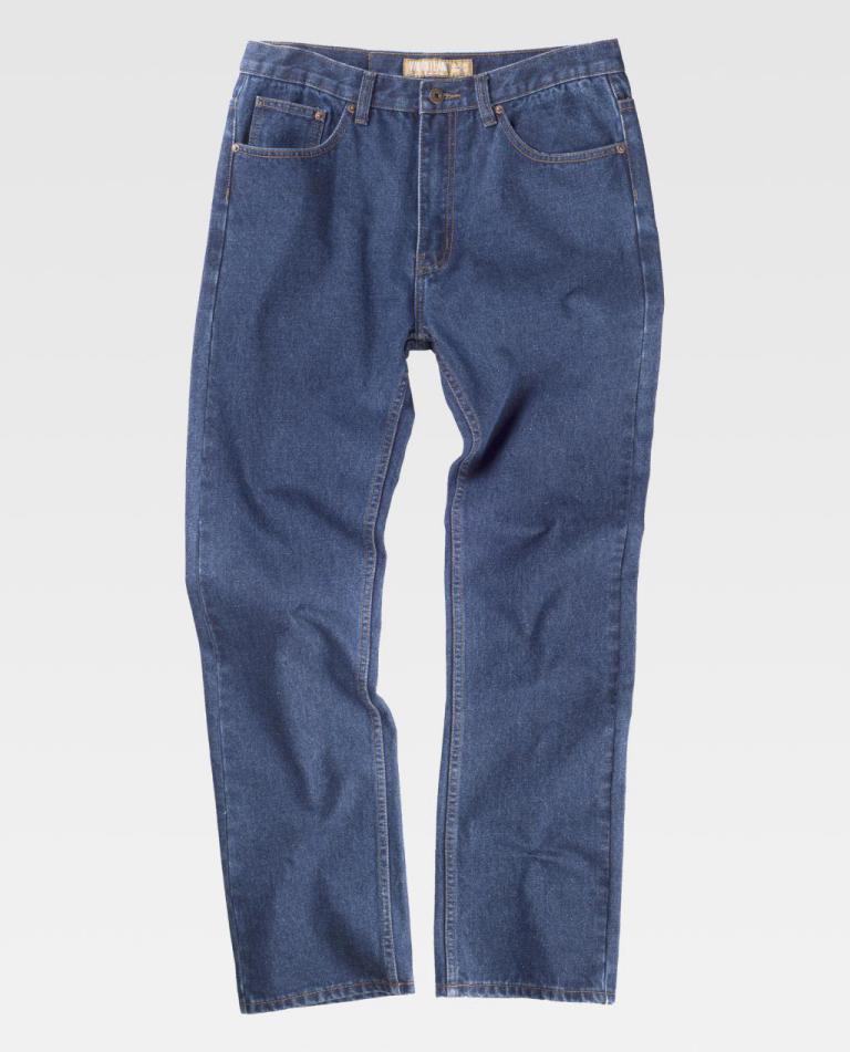 Pantalón Workteam B4003 Vaquero