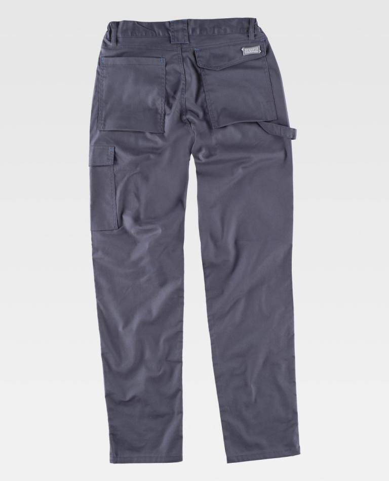 Pantalón Workteam B4030 Gris
