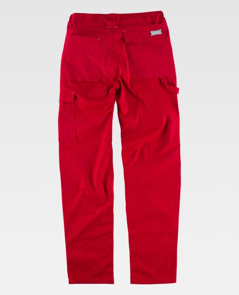 Pantalón Workteam B4030 Rojo