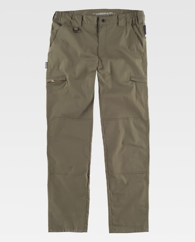 Pantalón Workteam B4033 Verde Kaki