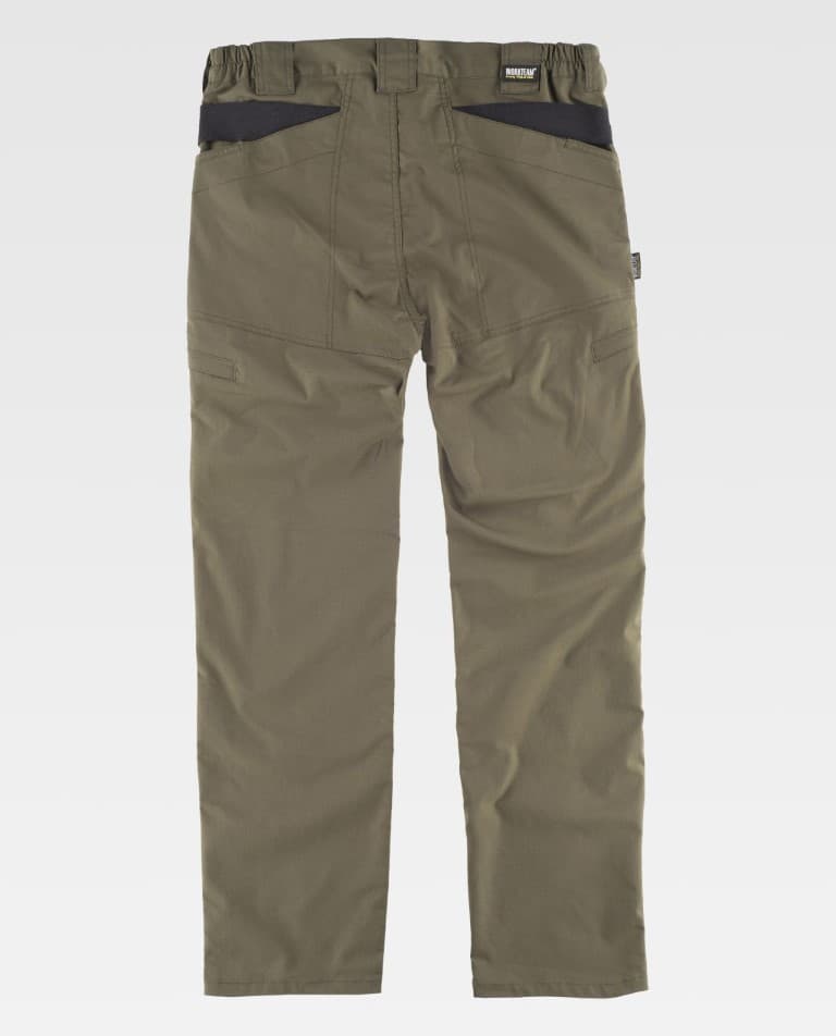 Pantalón Workteam B4033 Verde Kaki