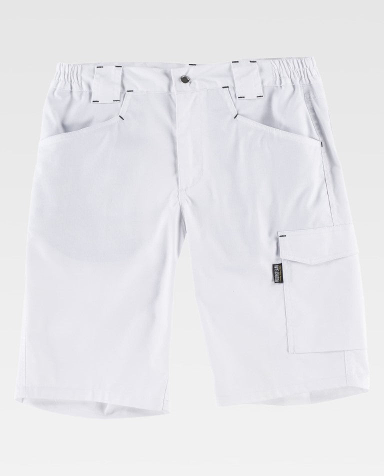 Bermuda Workteam B4035 Blanco