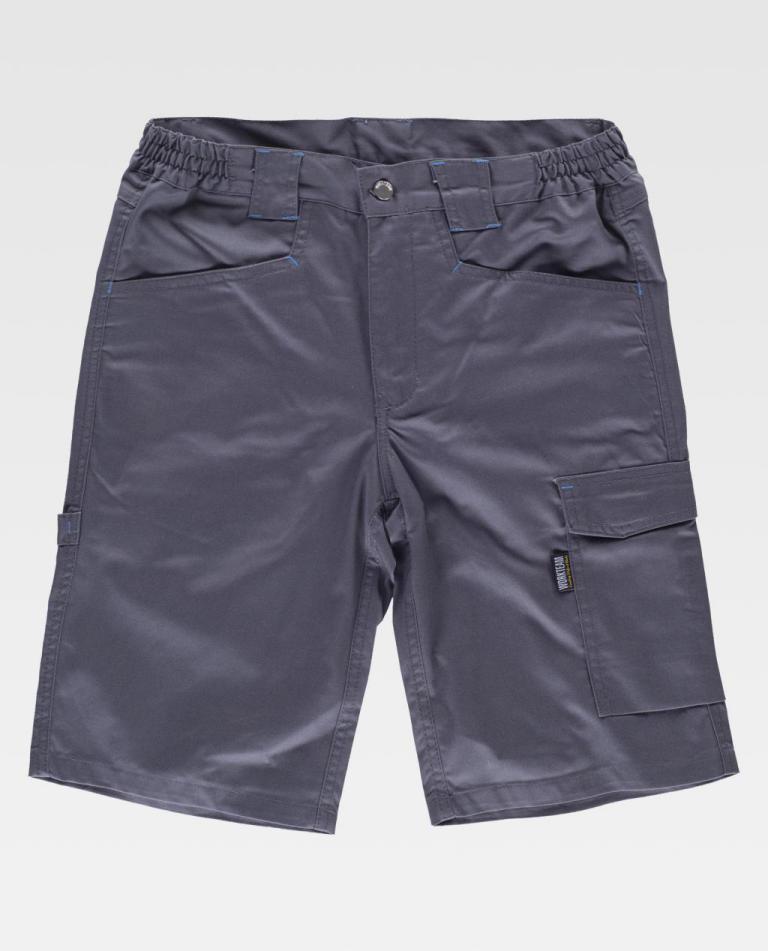 Bermuda Workteam B4035 Gris