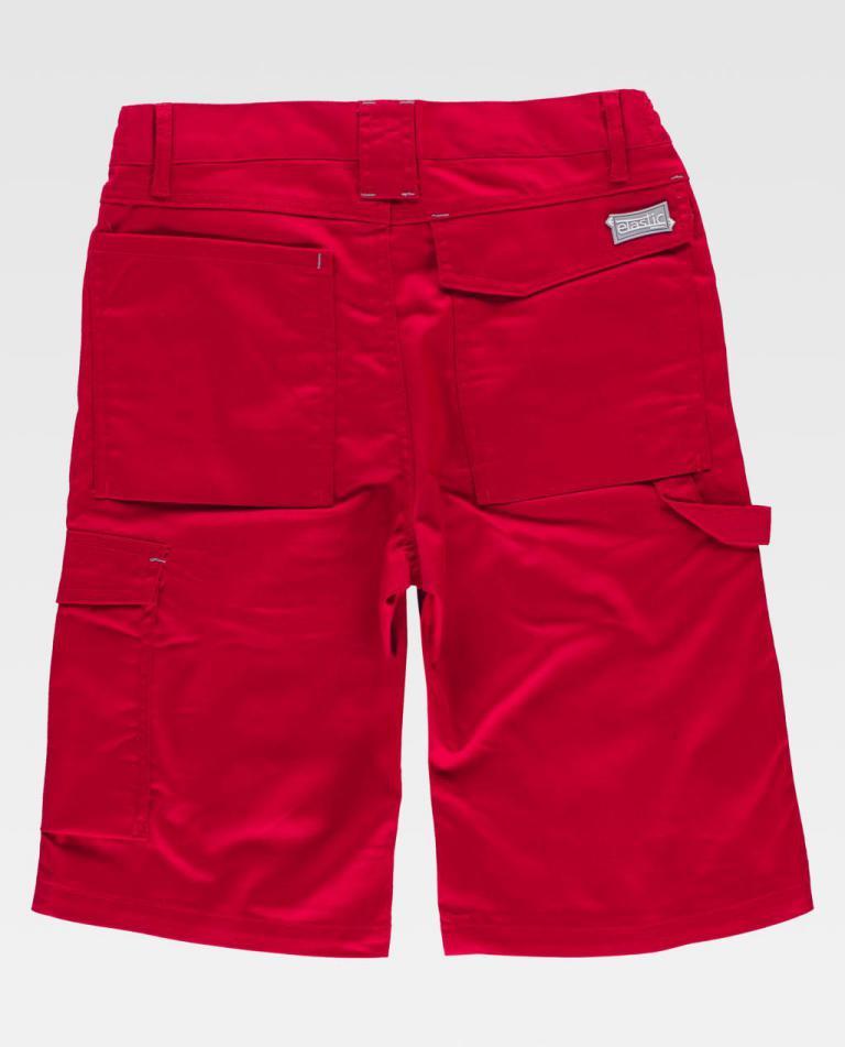 Bermuda Workteam B4035 Rojo