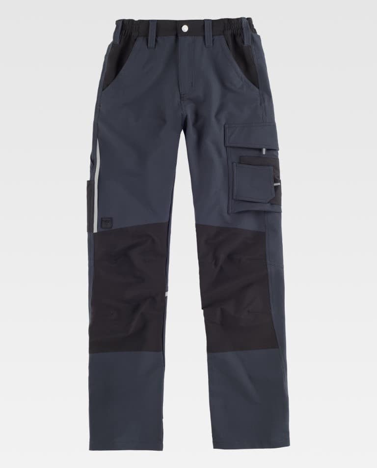 Pantalón Workteam B4042 Gris / Negro