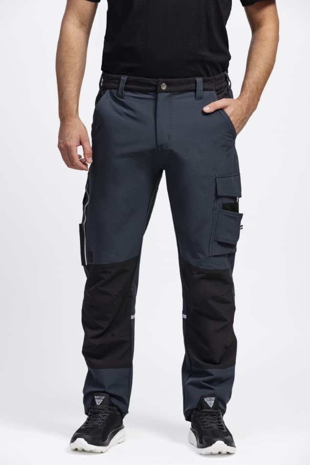 Pantalón Workteam B4042 Gris / Negro