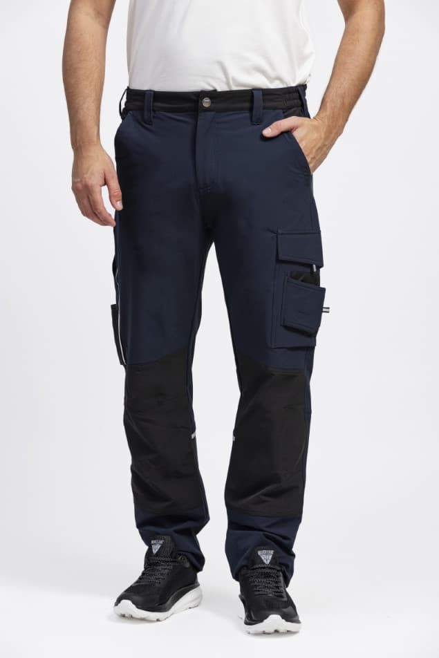 Pantalón Workteam B4042 Marino / Negro
