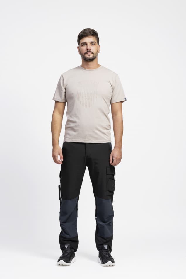 Pantalón Workteam B4042 Negro / Gris