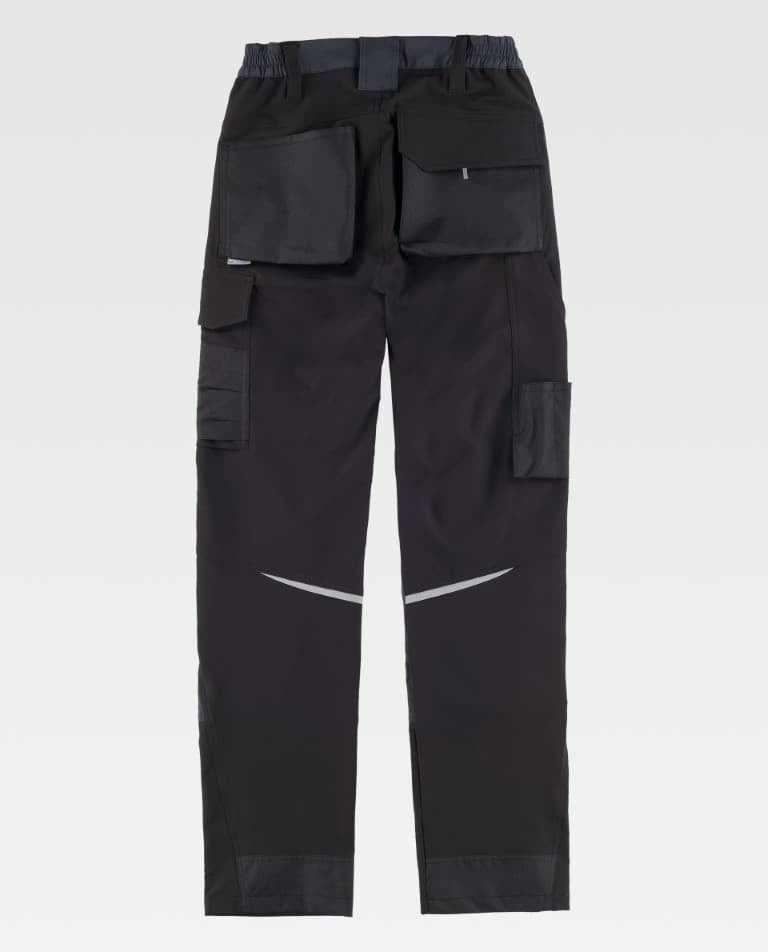 Pantalón Workteam B4042 Negro / Gris
