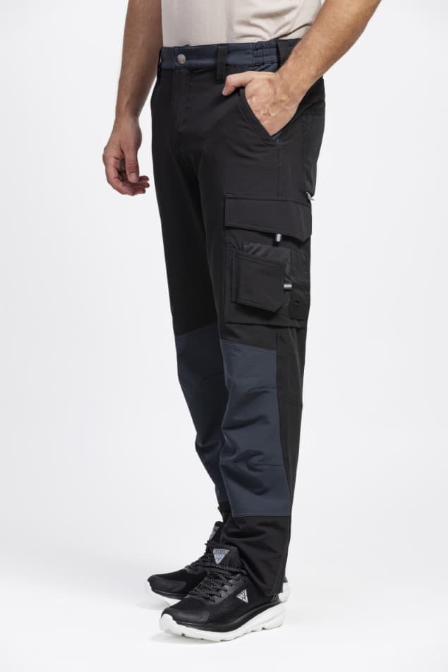Pantalón Workteam B4042 Negro / Gris
