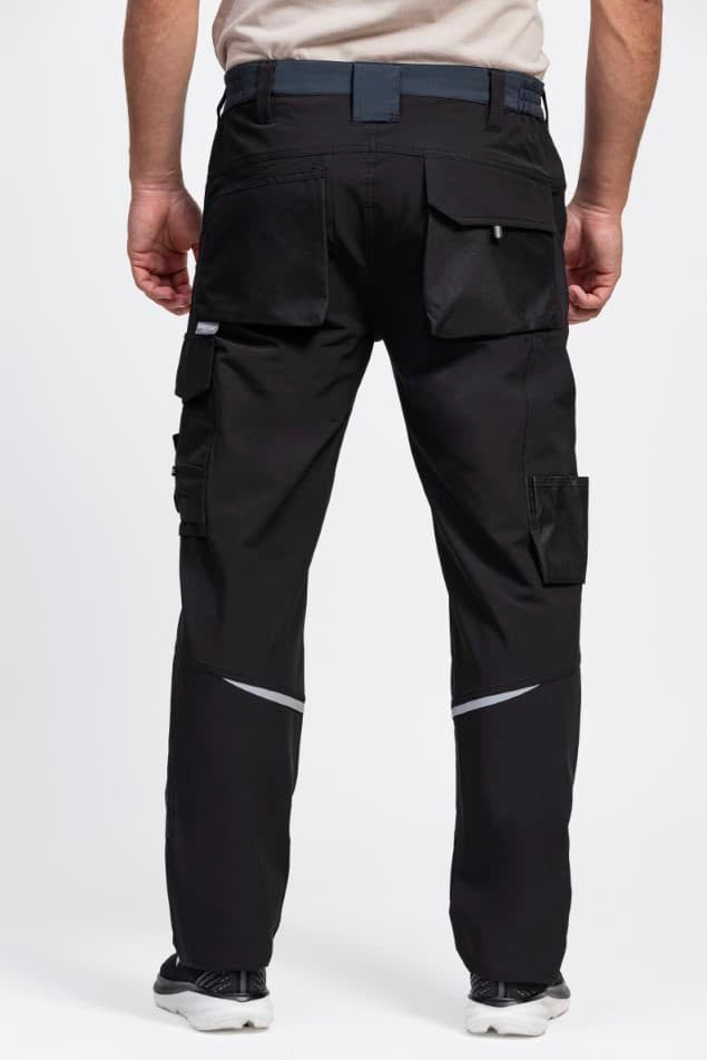 Pantalón Workteam B4042 Negro / Gris