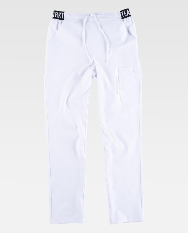 Pantalón Workteam B6910 Blanco