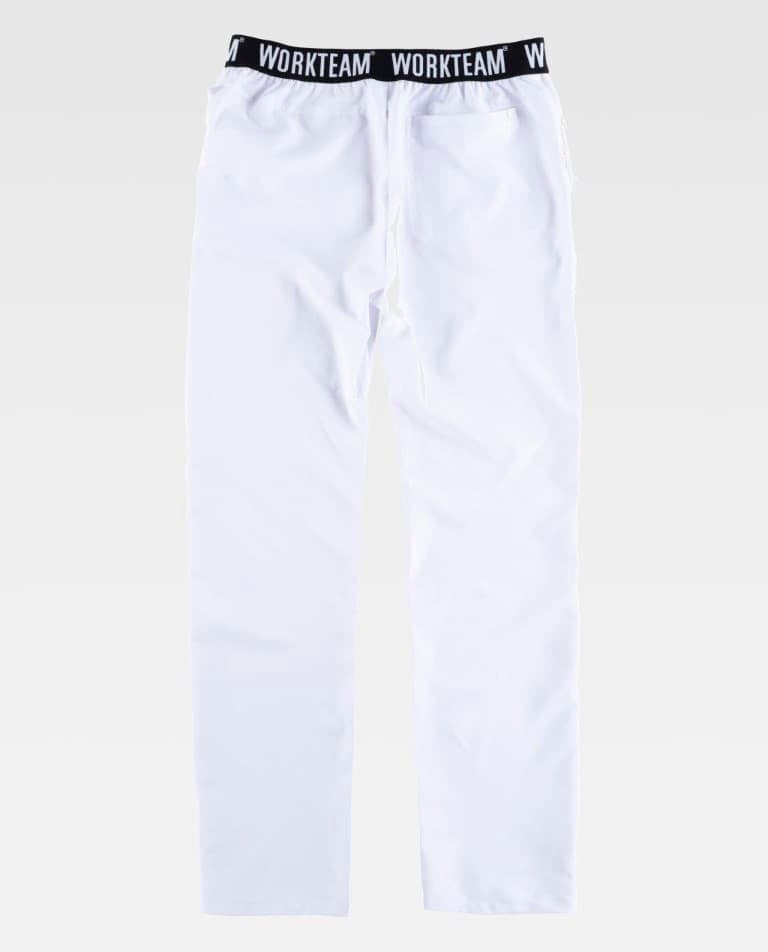 Pantalón Workteam B6910 Blanco
