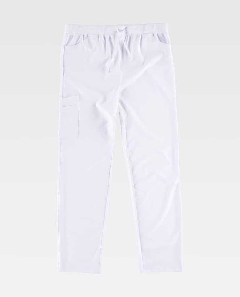 Pantalón Workteam B6920 Blanco